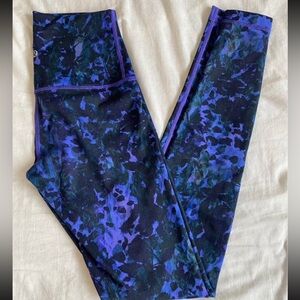 Lululemon Wunder Under Pant *Full-On Luon (Roll Down) size 4